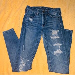 American Eagle Next Level Stretch HI-rise jeans!